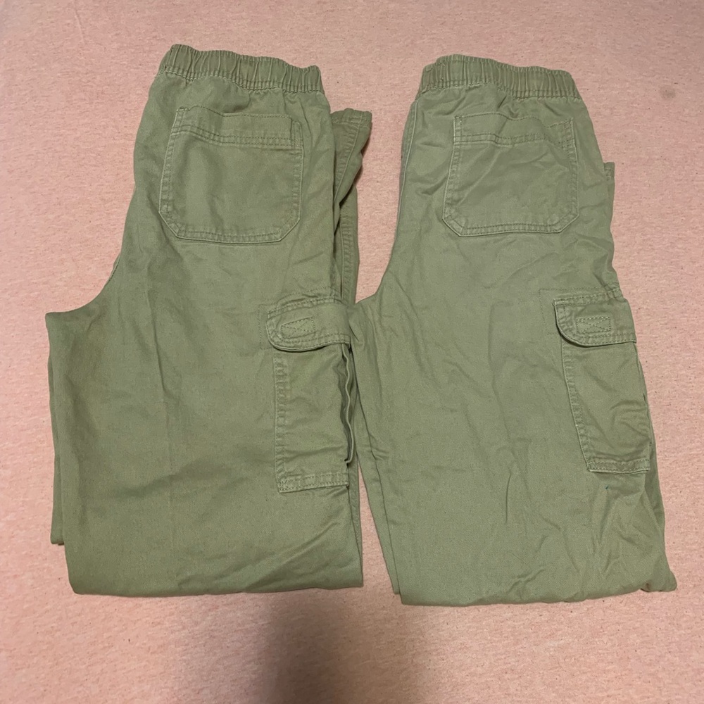 Uniform cargo khaki pants